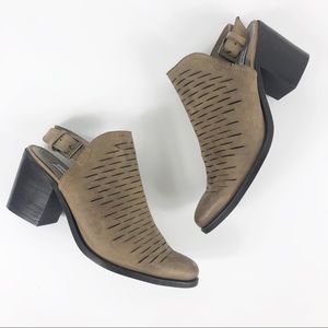 Steve Madden Patrize Leather Slingback Booties 9